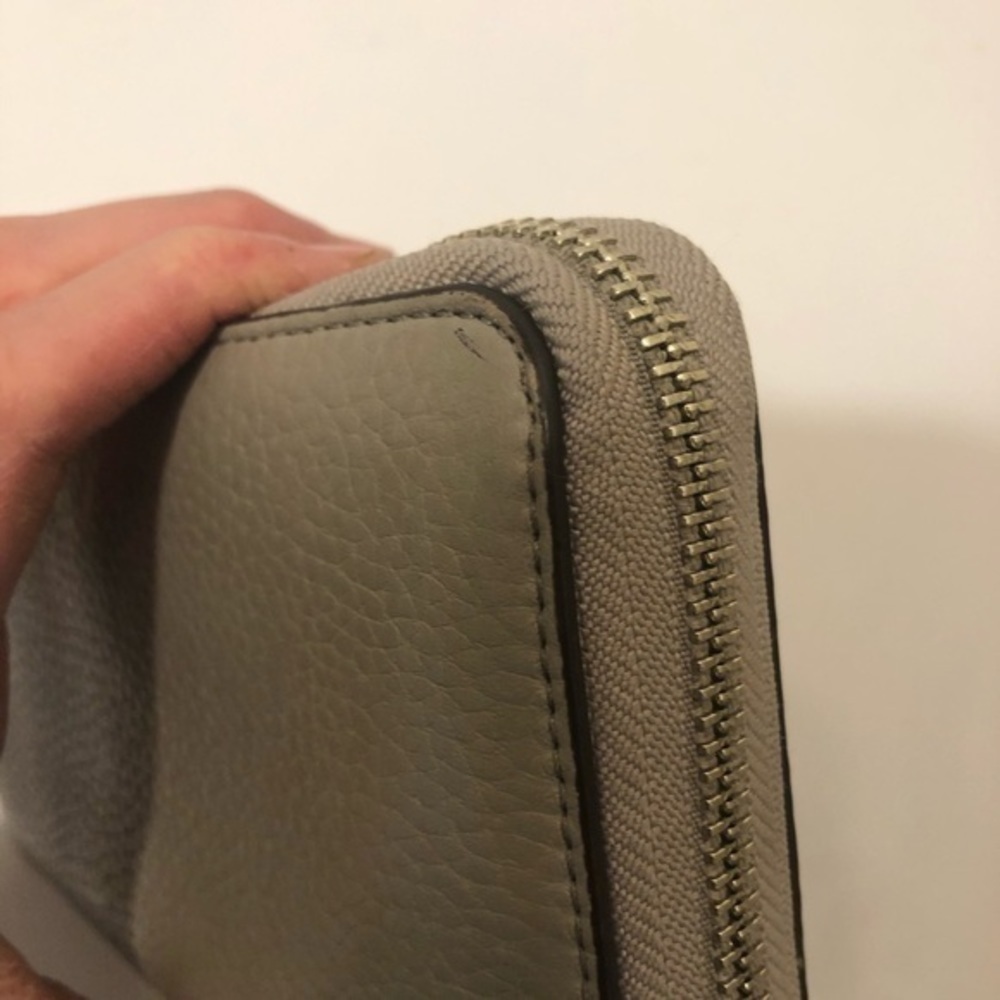 Michael kors gray leather wristlet wallet - Picture 11 of 13